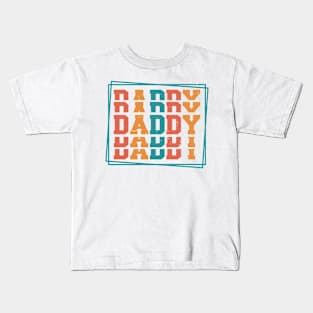 DADDY Retro Gift for Father’s day, Birthday, Thanksgiving, Christmas, New Year Kids T-Shirt